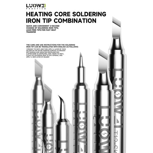 نوک هویه سری T12-X برند LUOWEI